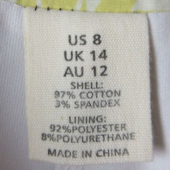 LOUDMOUTH Golf Partini Classic Skort Sz 8 Martini Cocktails Blue Skirt Shorts - Picture 6 of 16